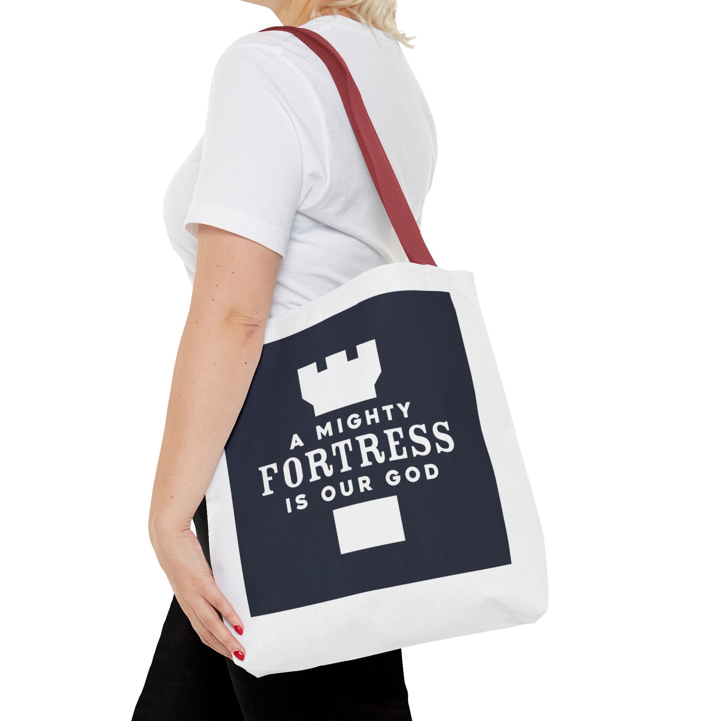 A Mighty Fortress Is Our God Tote Bag
