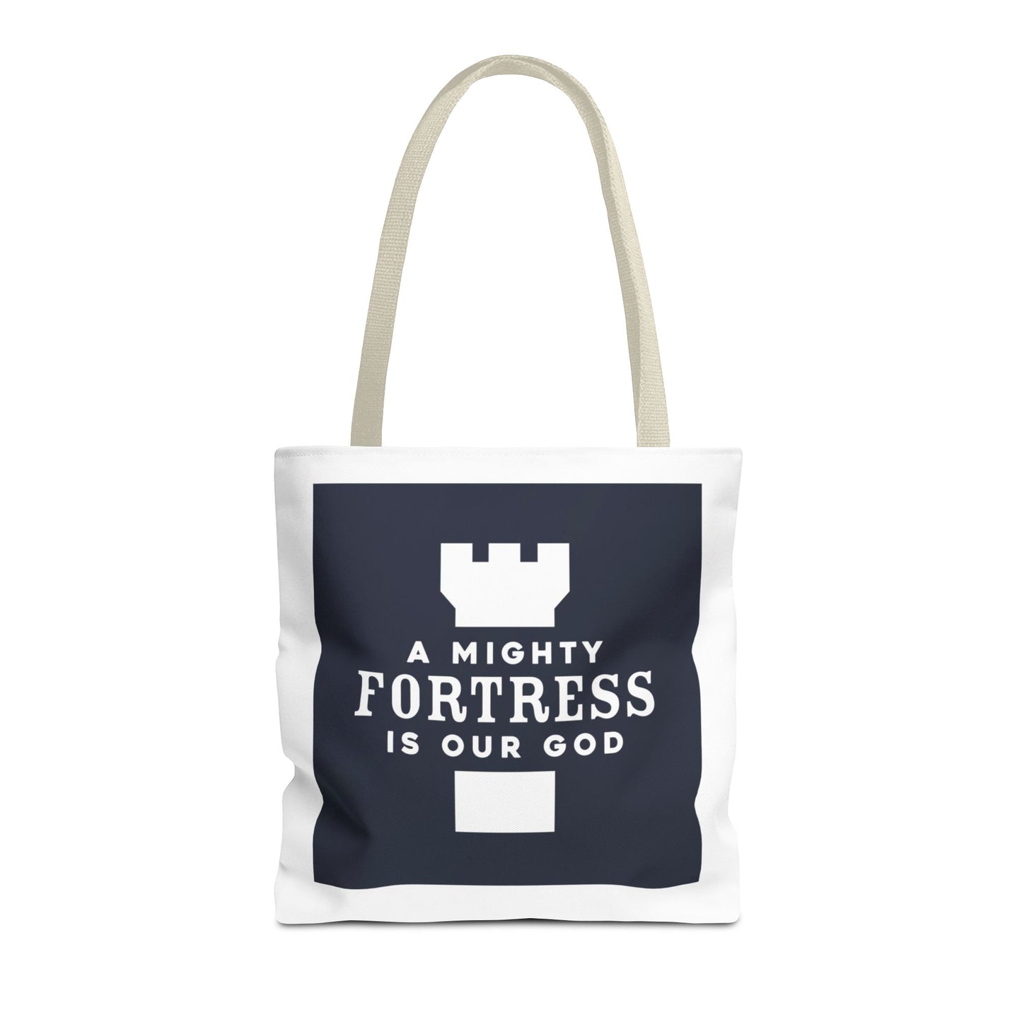 A Mighty Fortress Is Our God Tote Bag