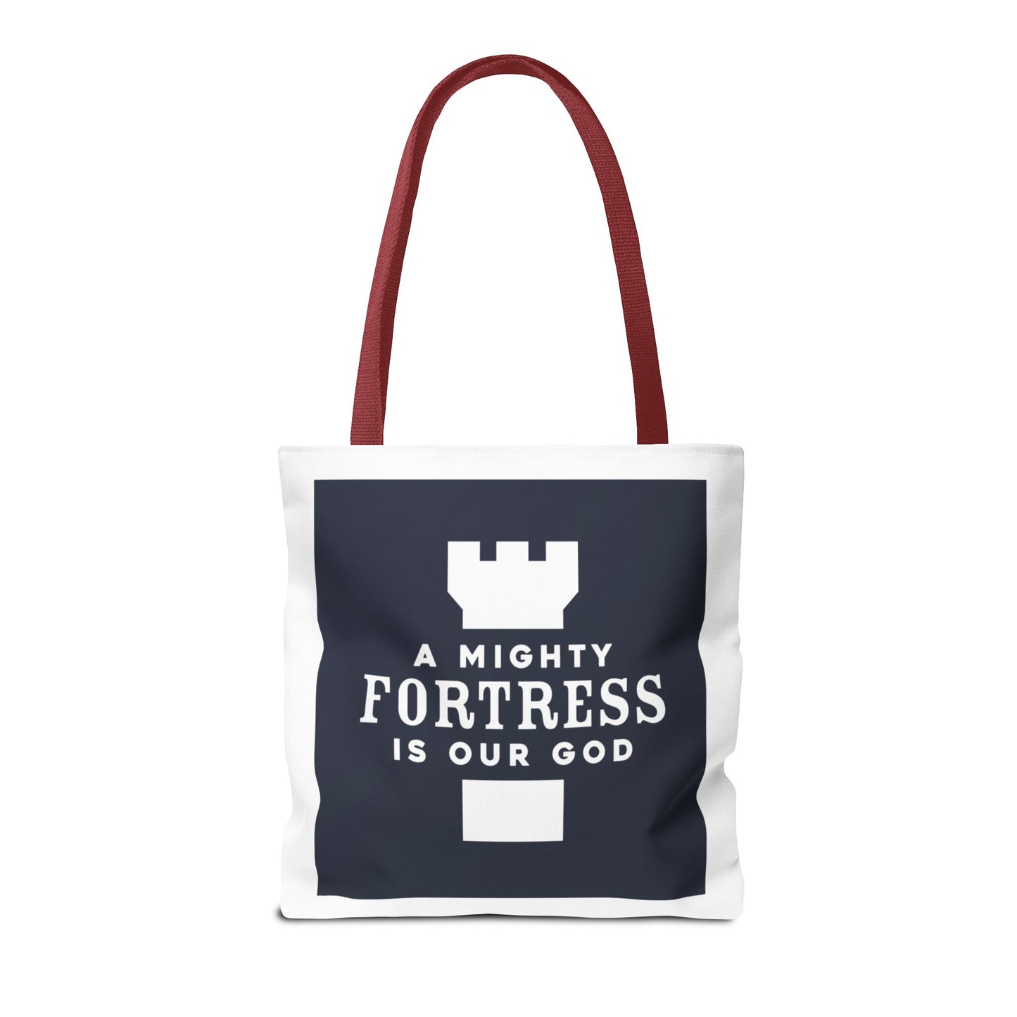 A Mighty Fortress Is Our God Tote Bag