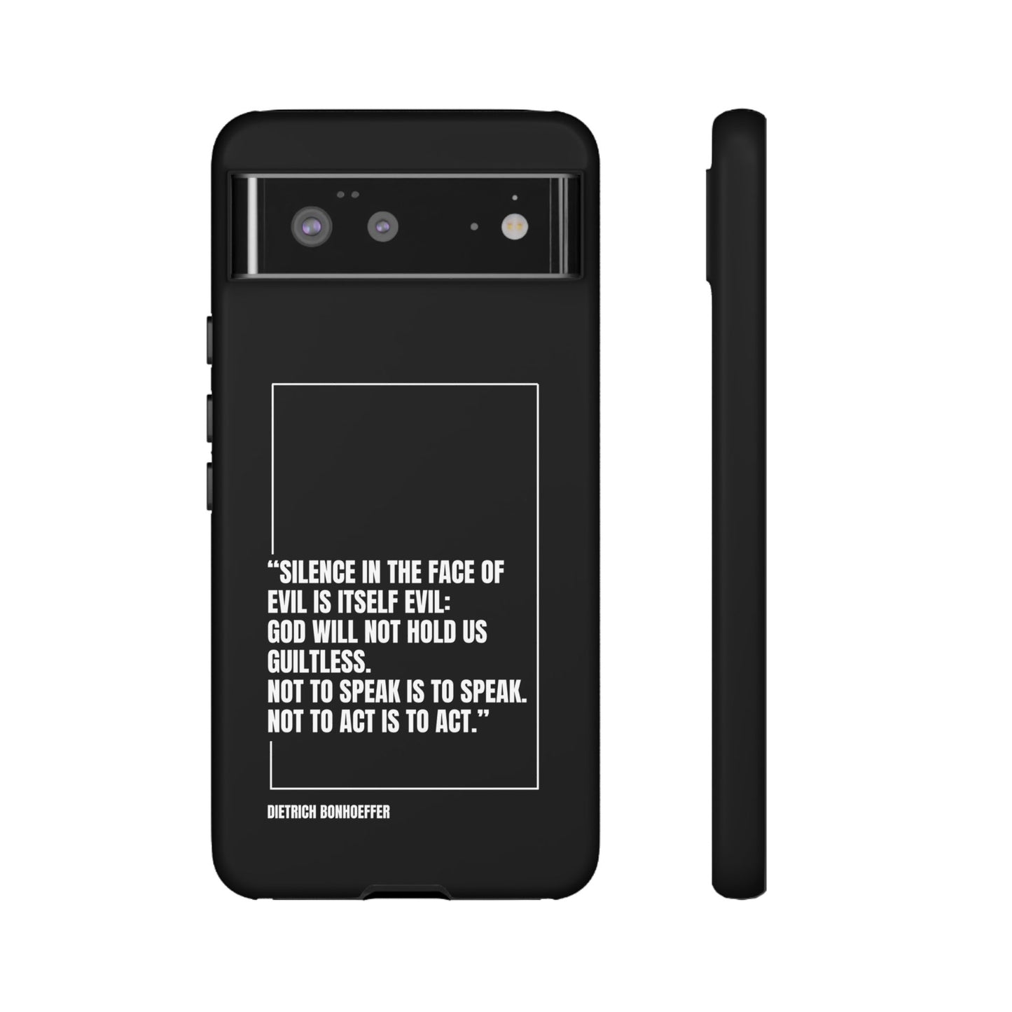 Dietrich Bonhoeffer quote tough phone case