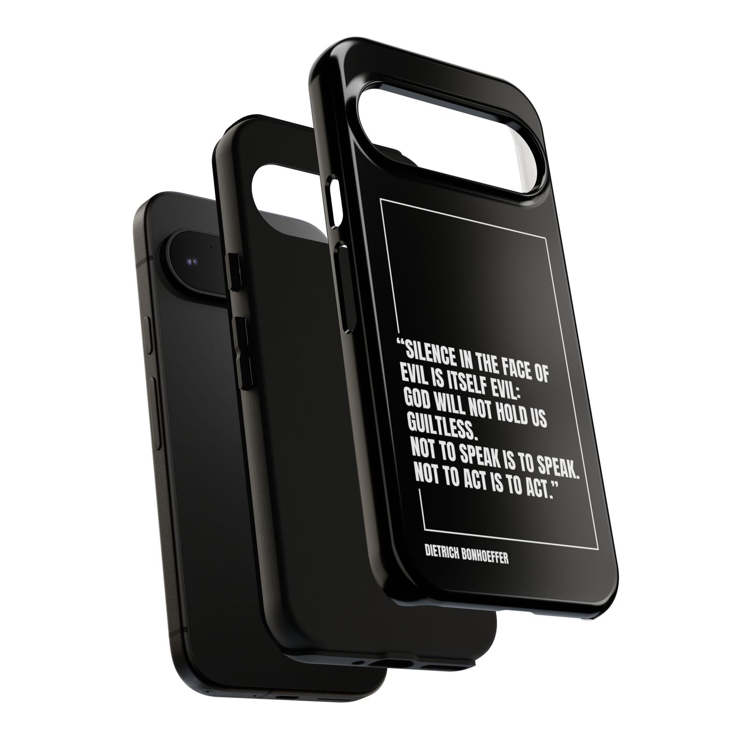 Dietrich Bonhoeffer quote tough phone case