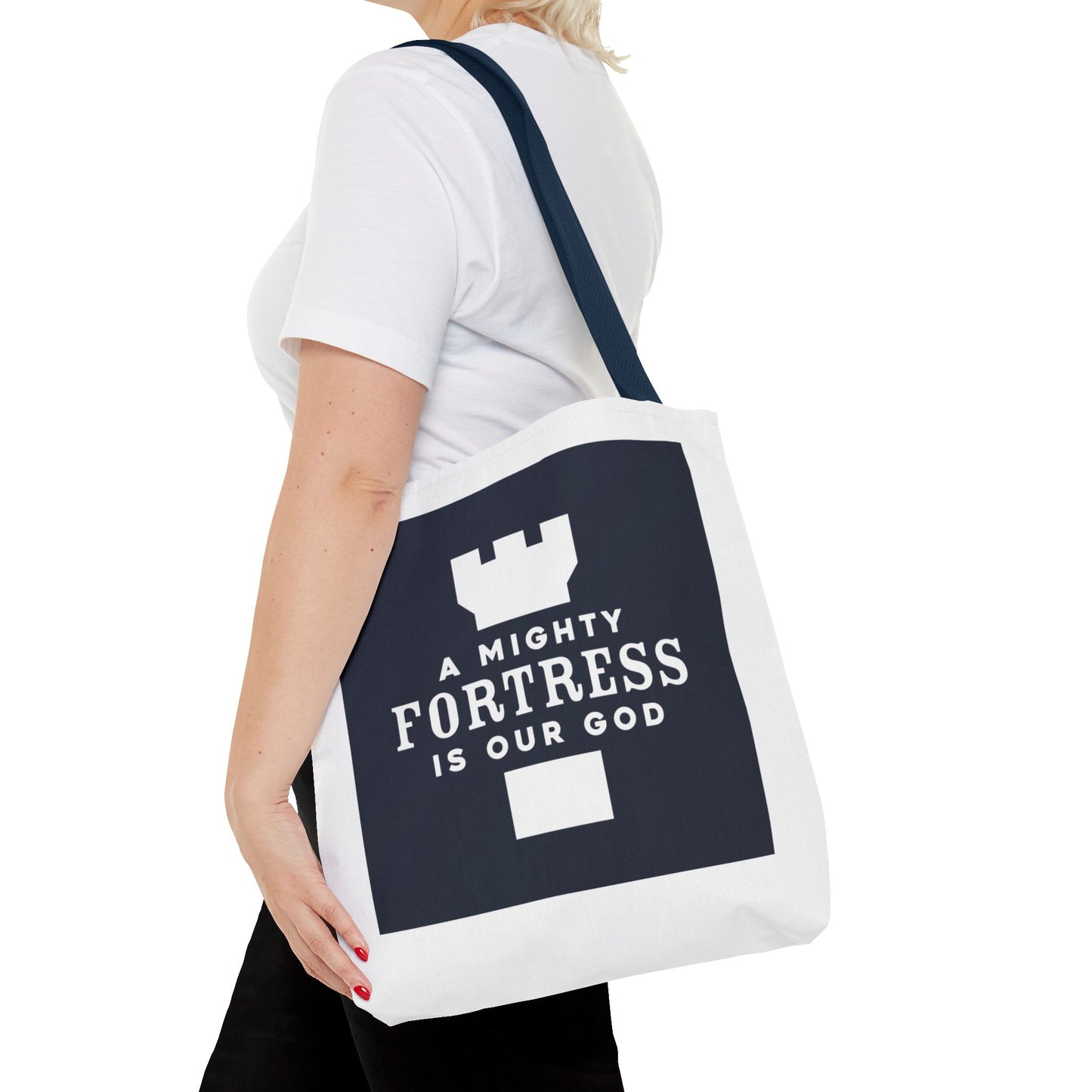 A Mighty Fortress Is Our God Tote Bag