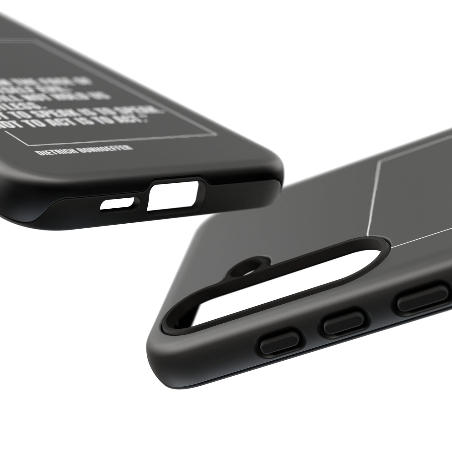 Dietrich Bonhoeffer quote tough phone case