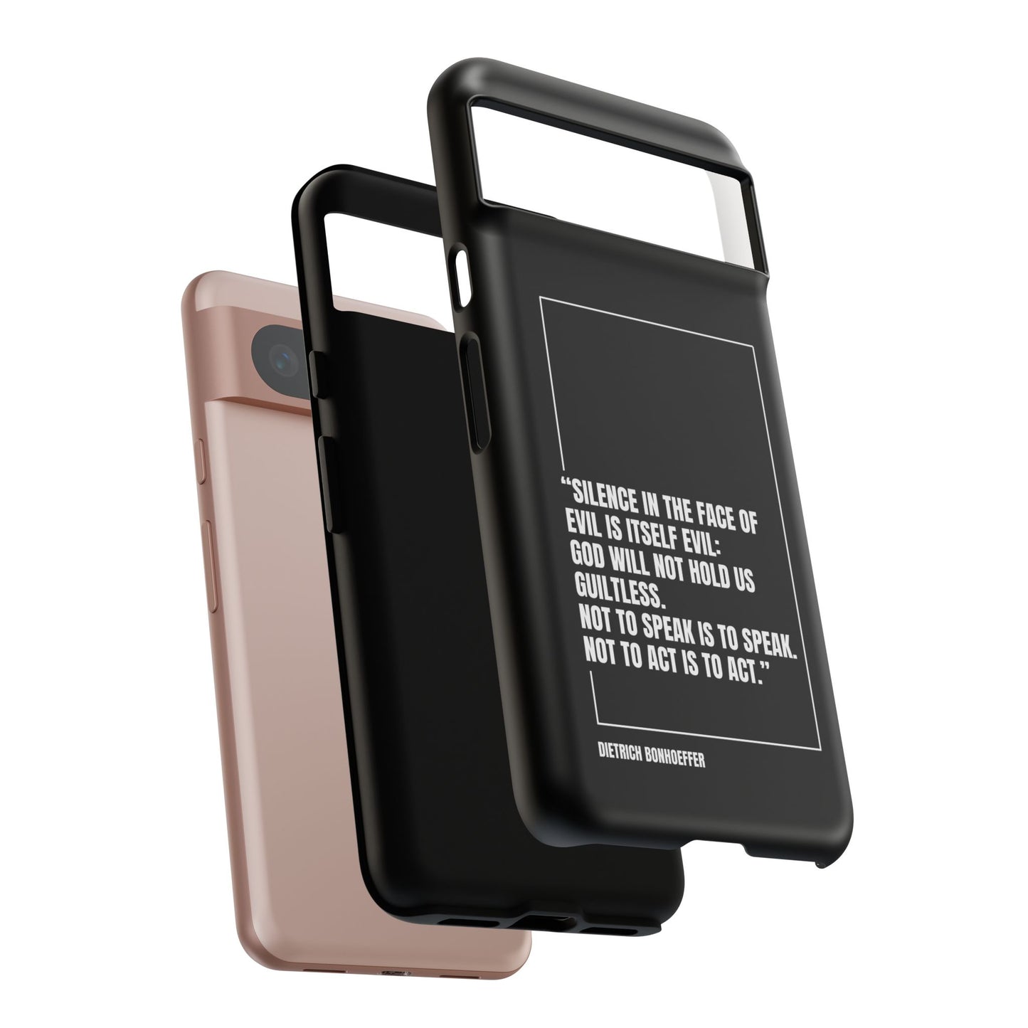 Dietrich Bonhoeffer quote tough phone case