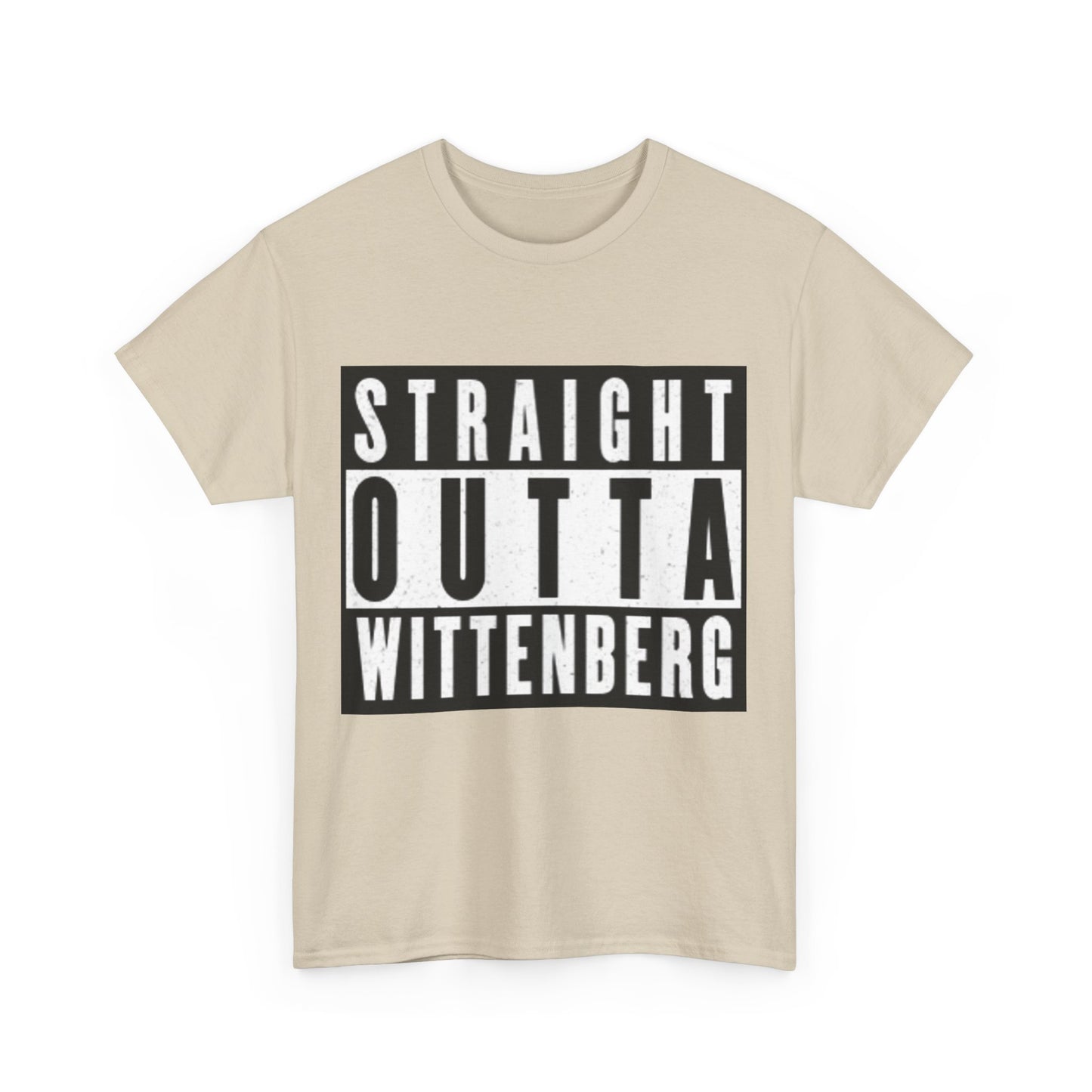 Straight Outta Wittenberg Unisex Heavy Cotton Tee