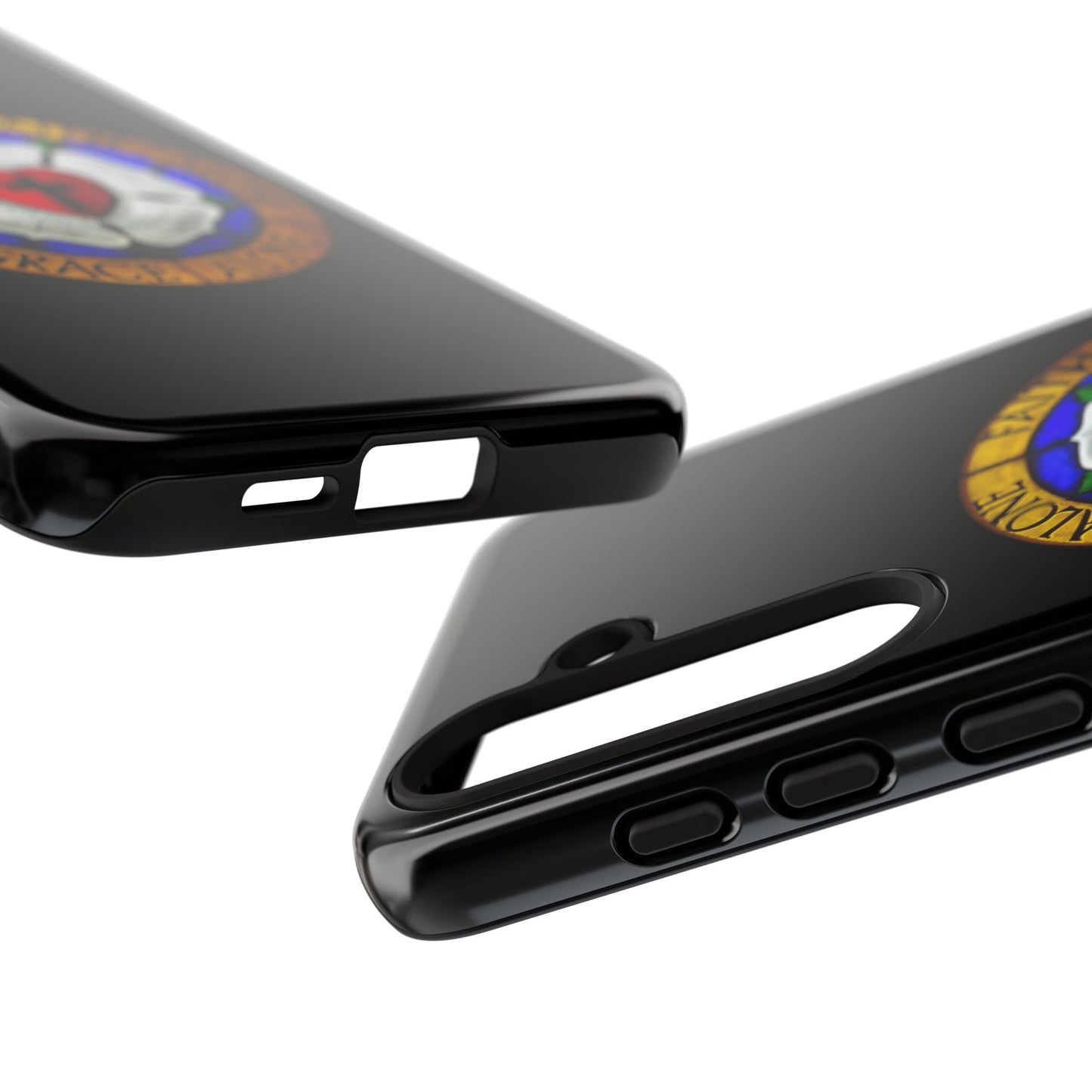 Luther Rose Black Tough Phone Case