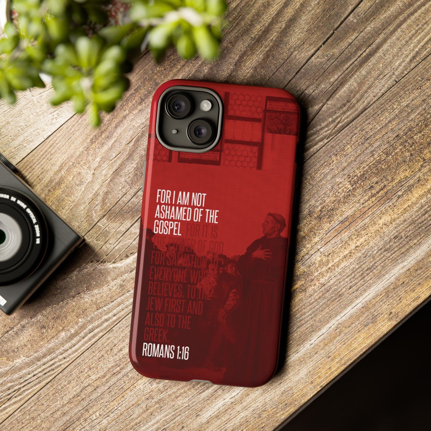 Not Ashamed Of The Gospel, Tough Phone Case
