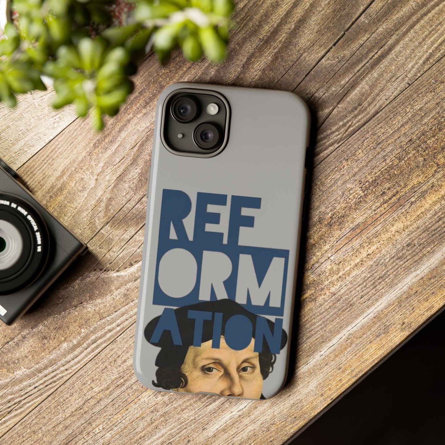 Grey Case with Reformative Design, Tough Cases