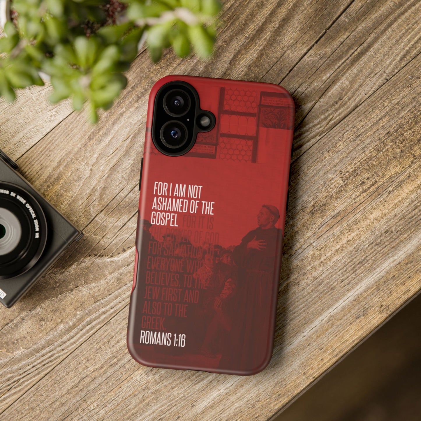 Not Ashamed Of The Gospel, Tough Phone Case