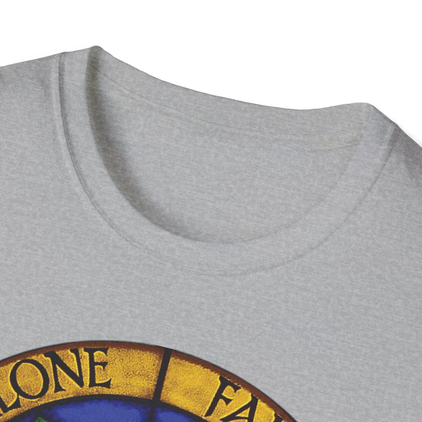 Luther rose  T-Shirt, Unisex Softstyle Tee, Grace Alone Shirt
