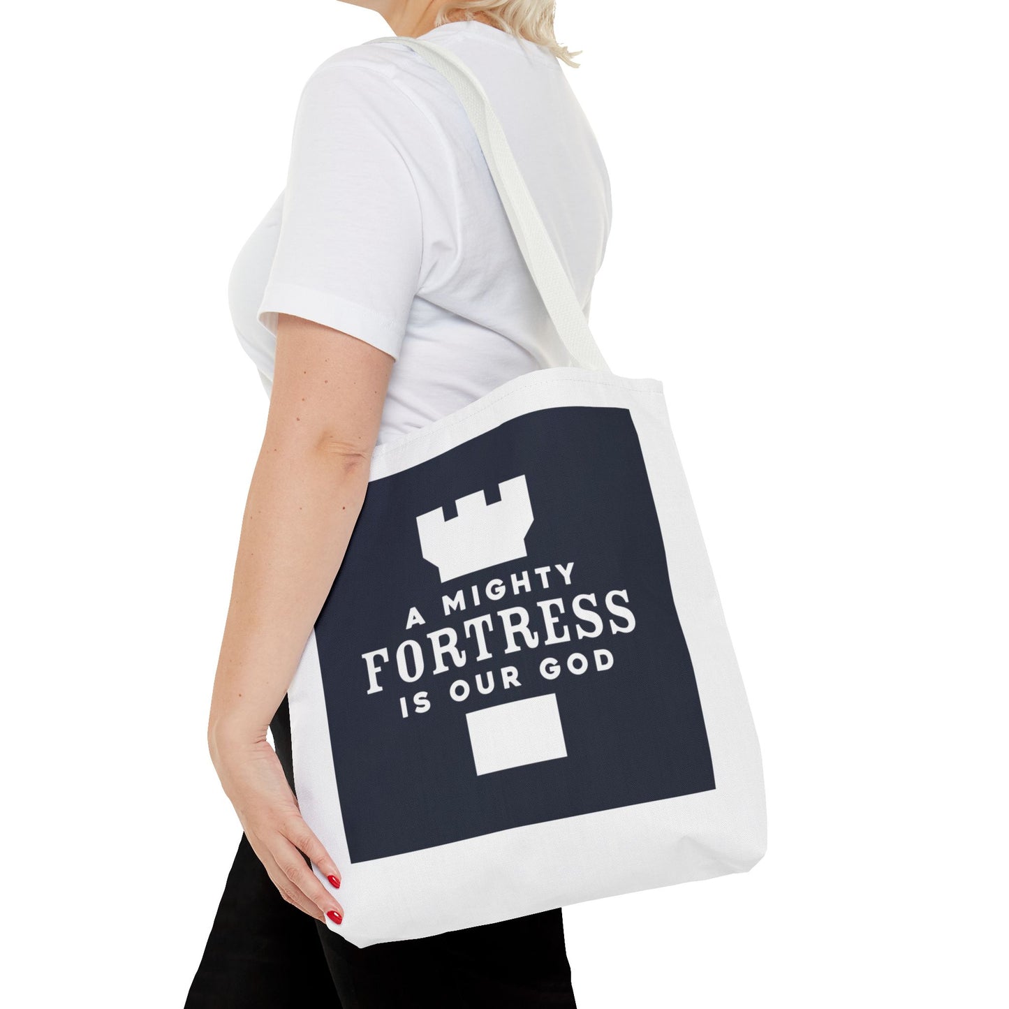 A Mighty Fortress Is Our God Tote Bag
