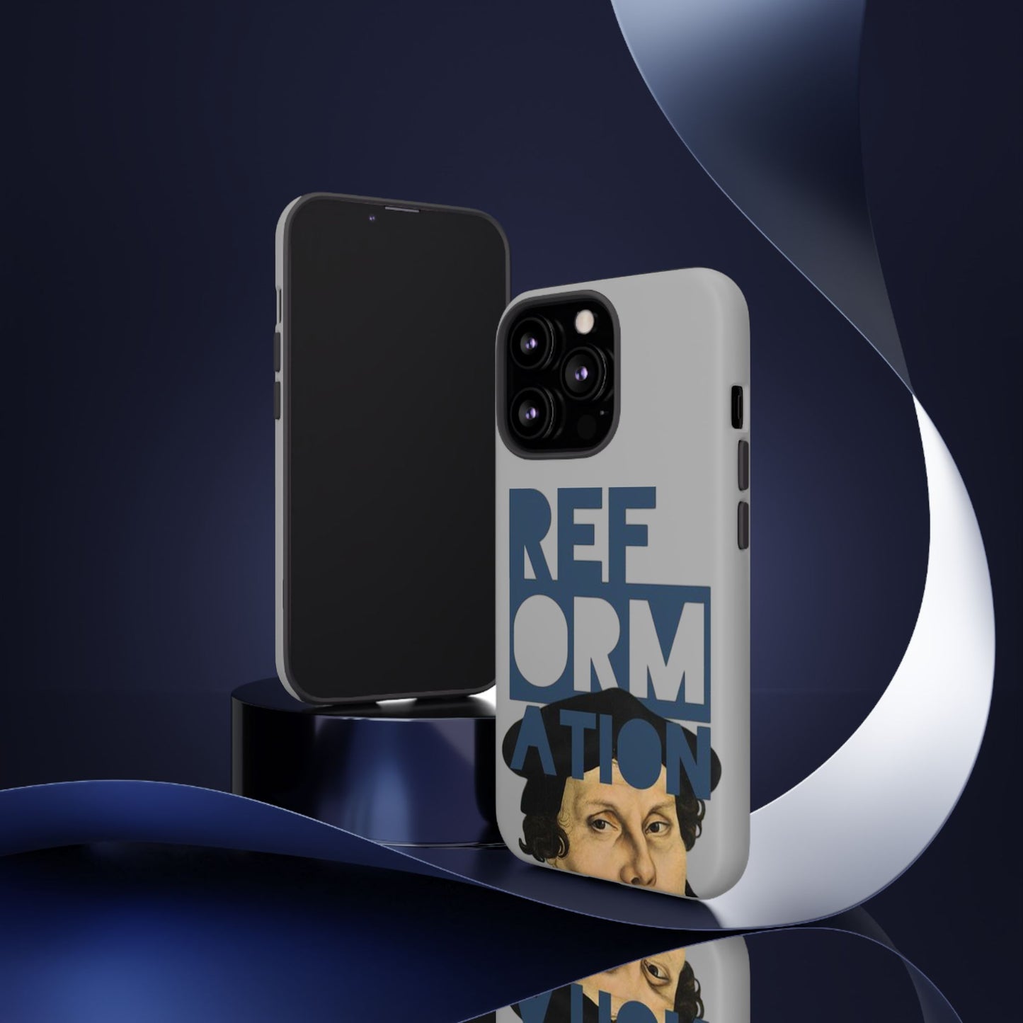 Grey Case with Reformative Design, Tough Cases