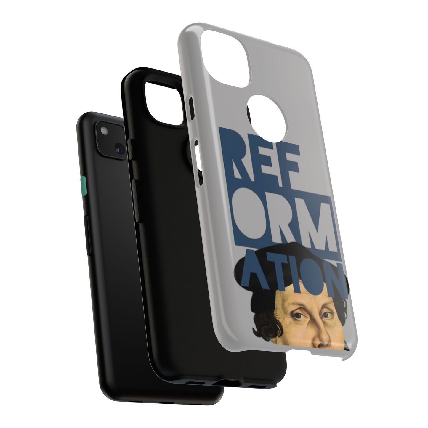 Grey Case with Reformative Design, Tough Cases