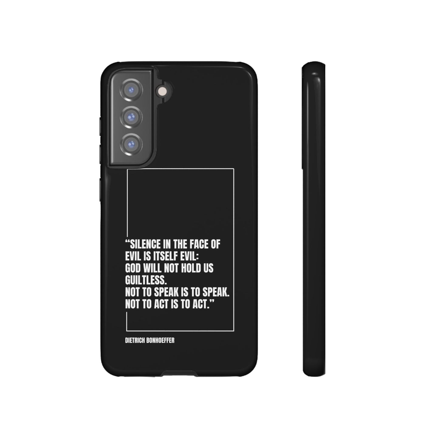 Dietrich Bonhoeffer quote tough phone case