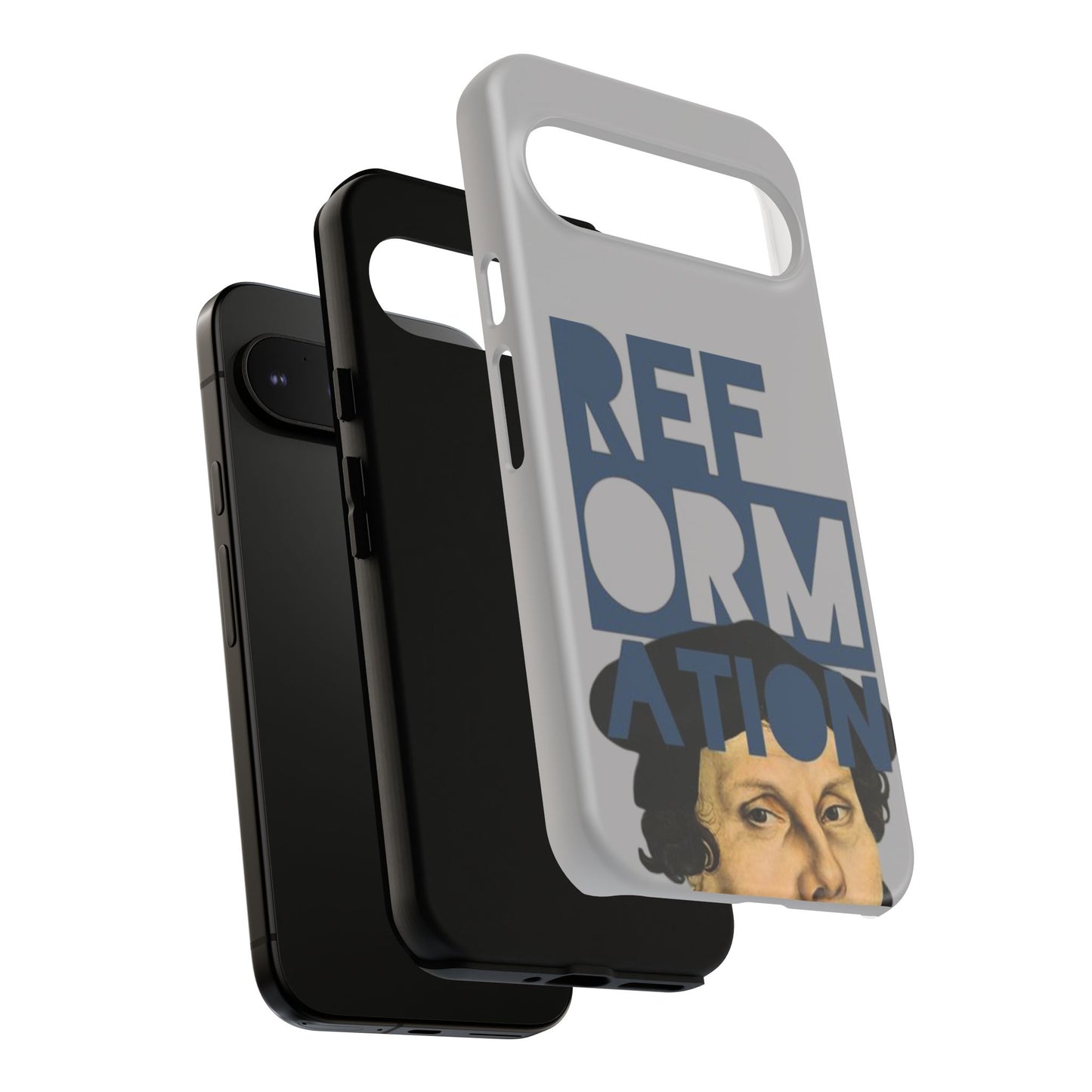Grey Case with Reformative Design, Tough Cases