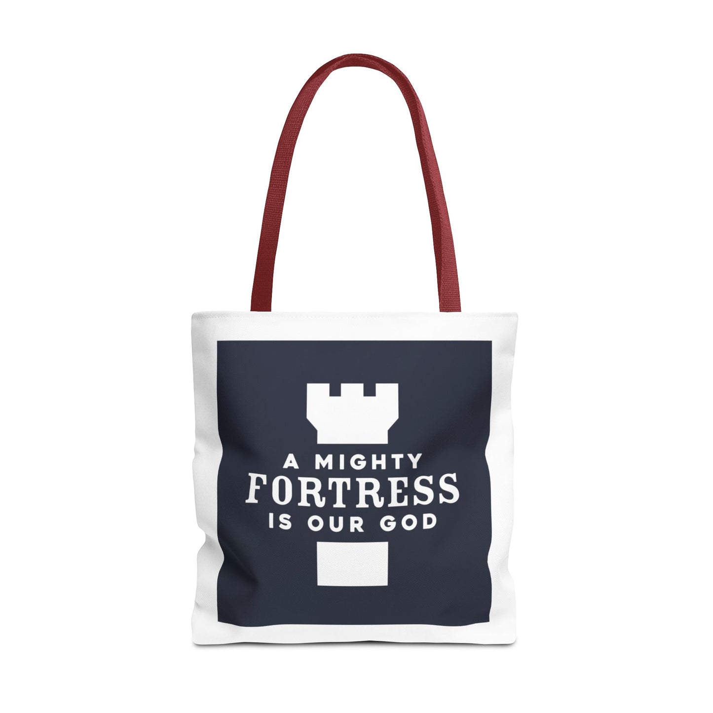 A Mighty Fortress Is Our God Tote Bag