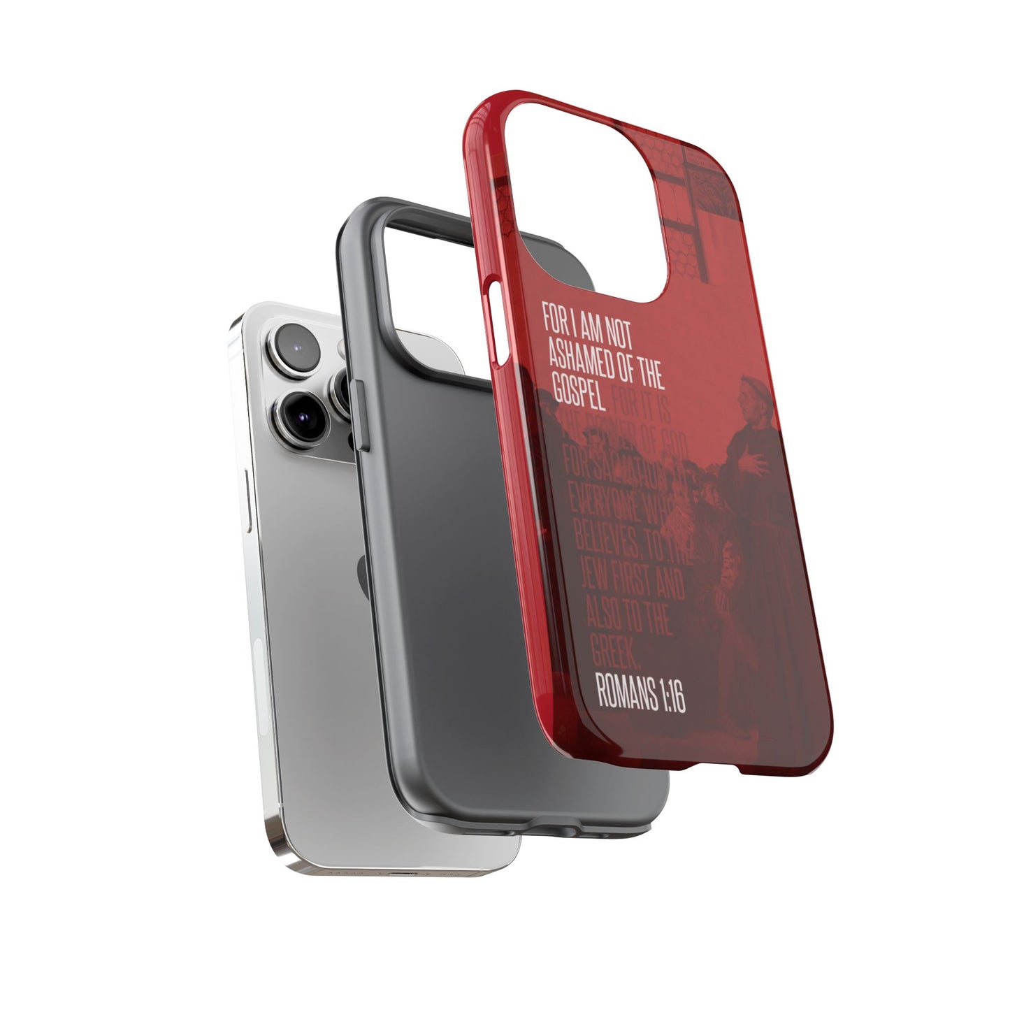 Not Ashamed Of The Gospel, Tough Phone Case