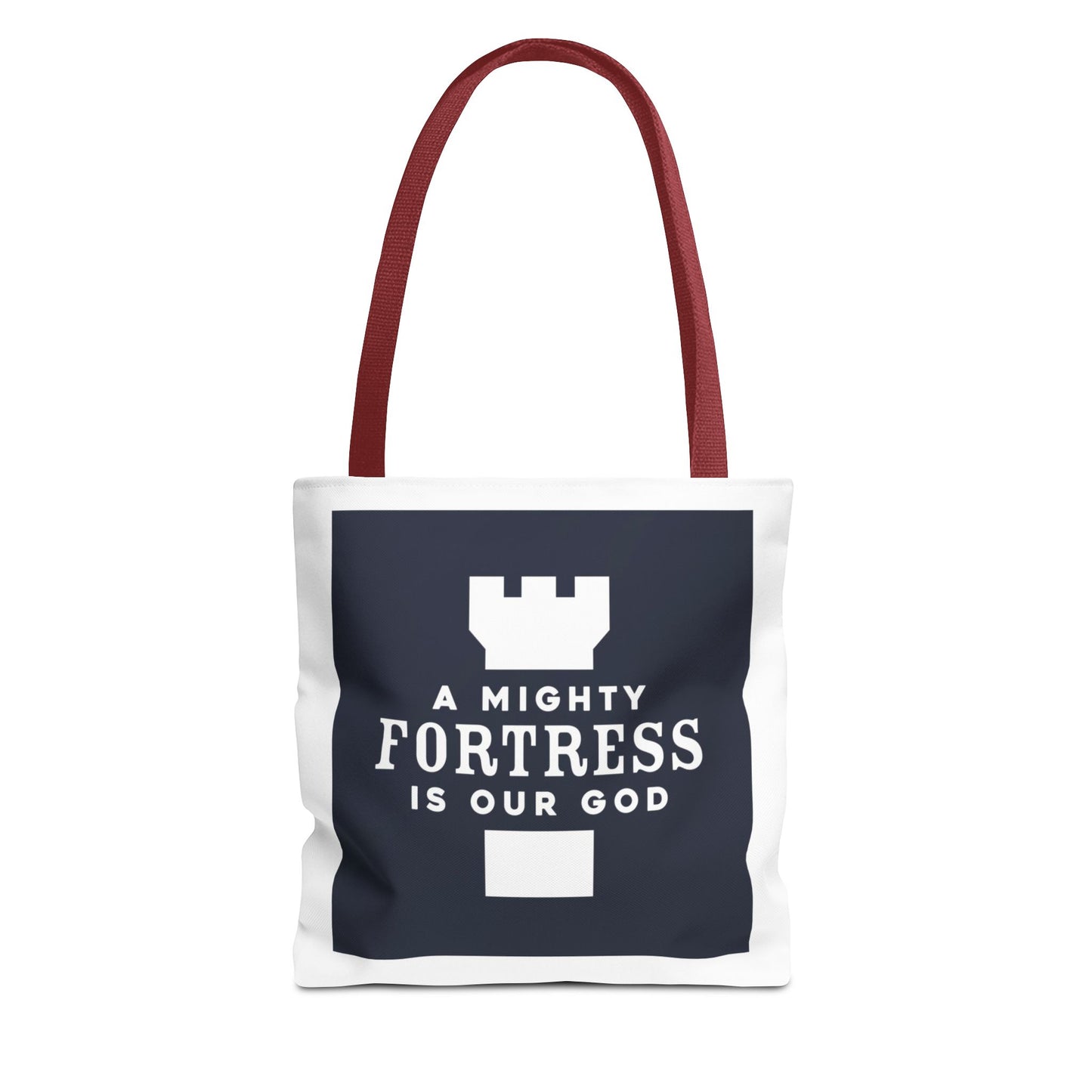 A Mighty Fortress Is Our God Tote Bag