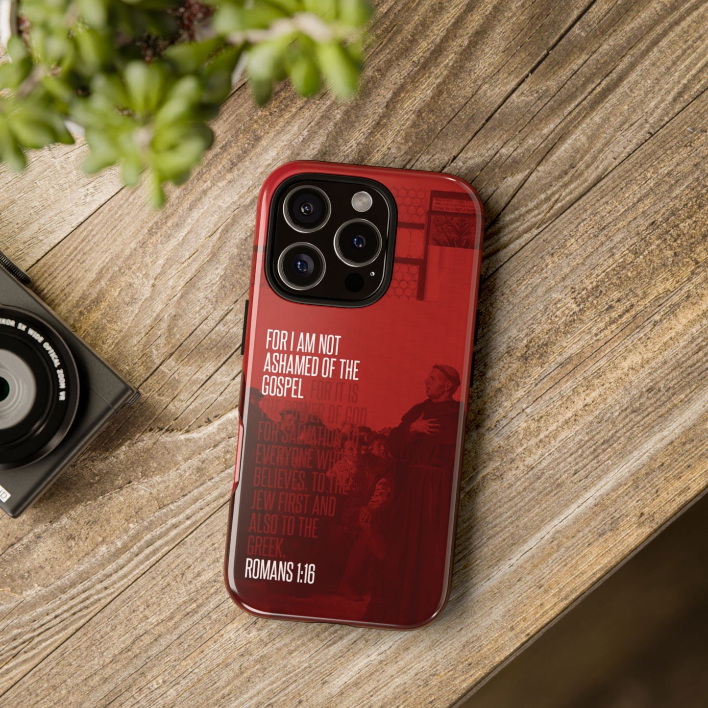 Not Ashamed Of The Gospel, Tough Phone Case