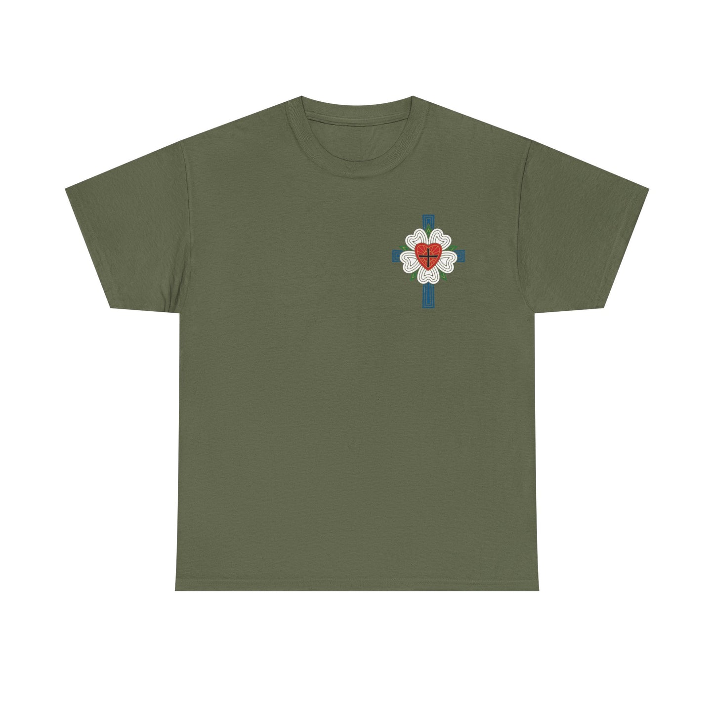 Small Emblem Casual Lutheran T-Shirt
