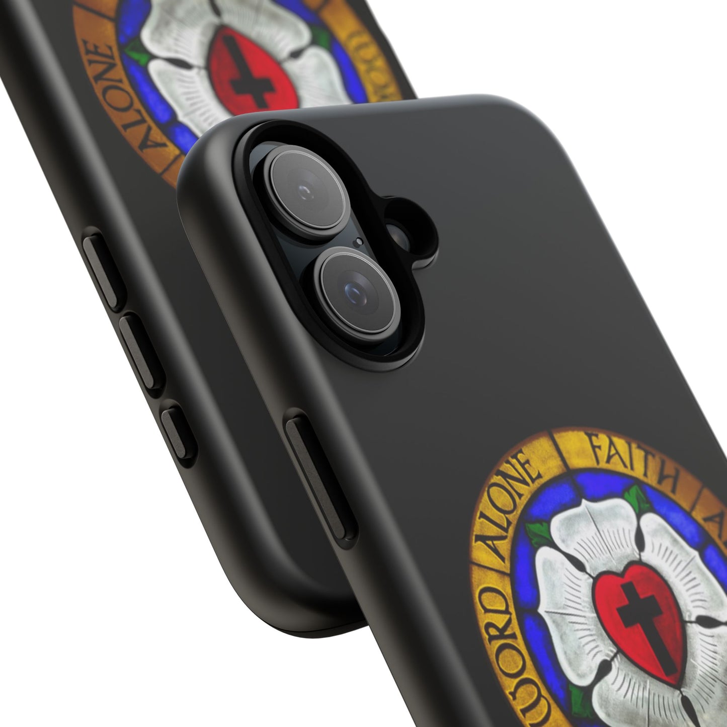 Luther Rose Black Tough Phone Case