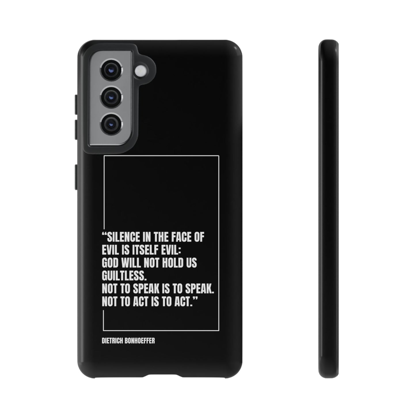 Dietrich Bonhoeffer quote tough phone case