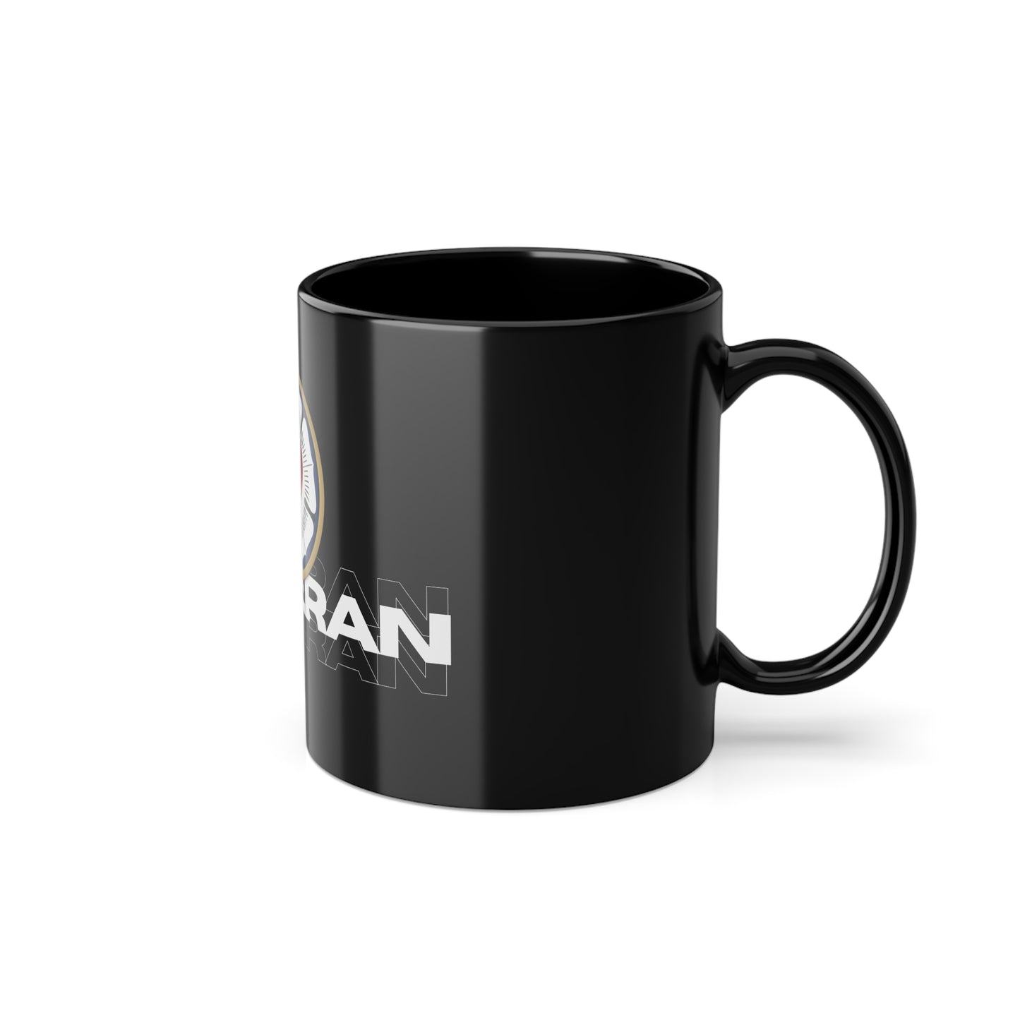 Minimalist Black Lutheran Mug