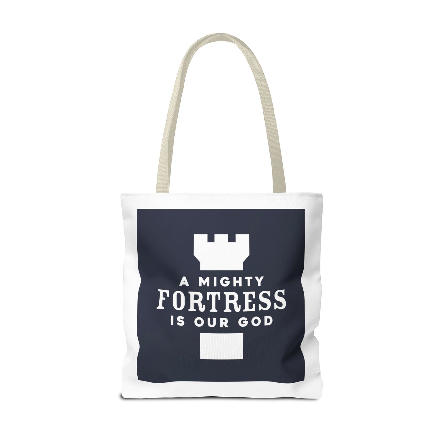 A Mighty Fortress Is Our God Tote Bag