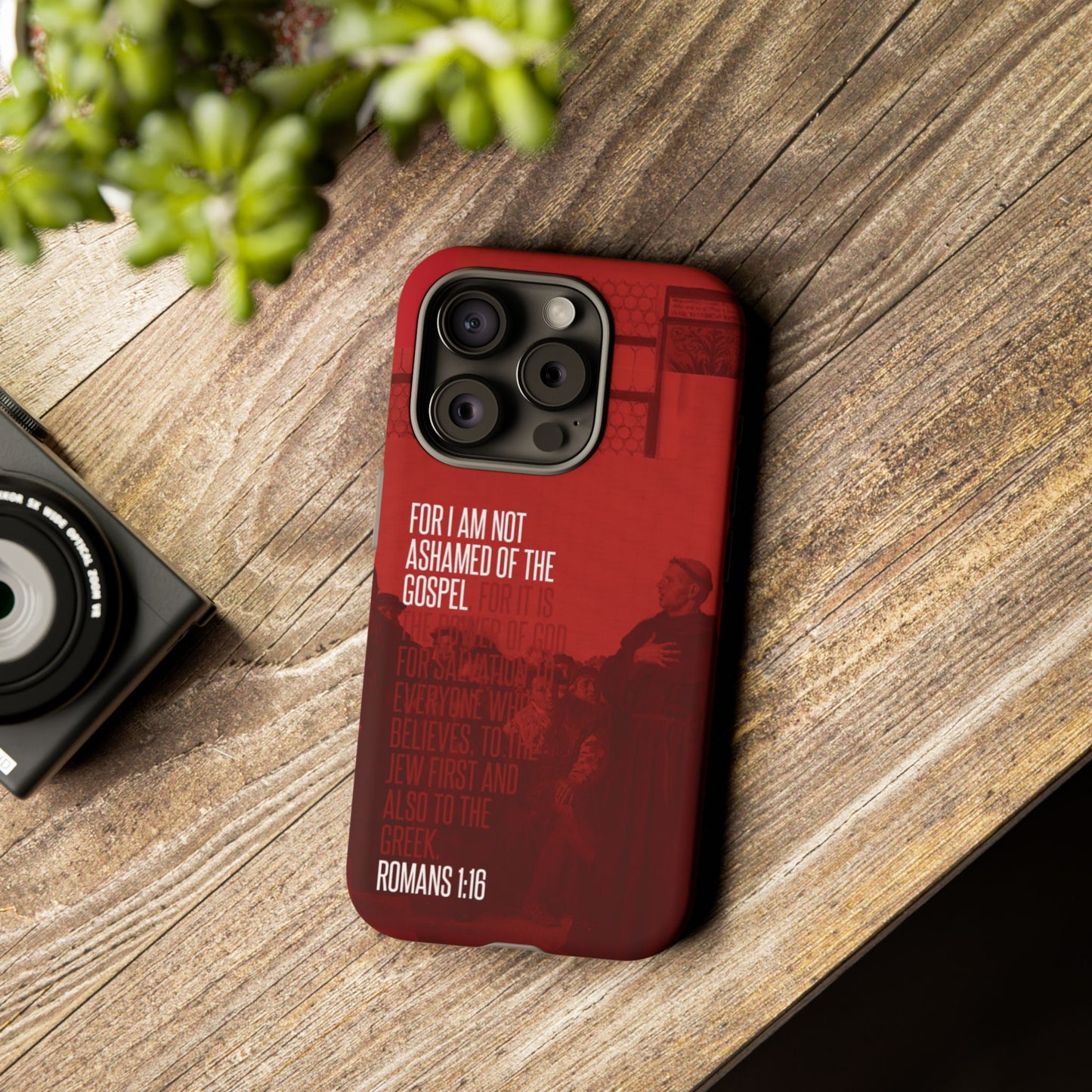 Not Ashamed Of The Gospel, Tough Phone Case
