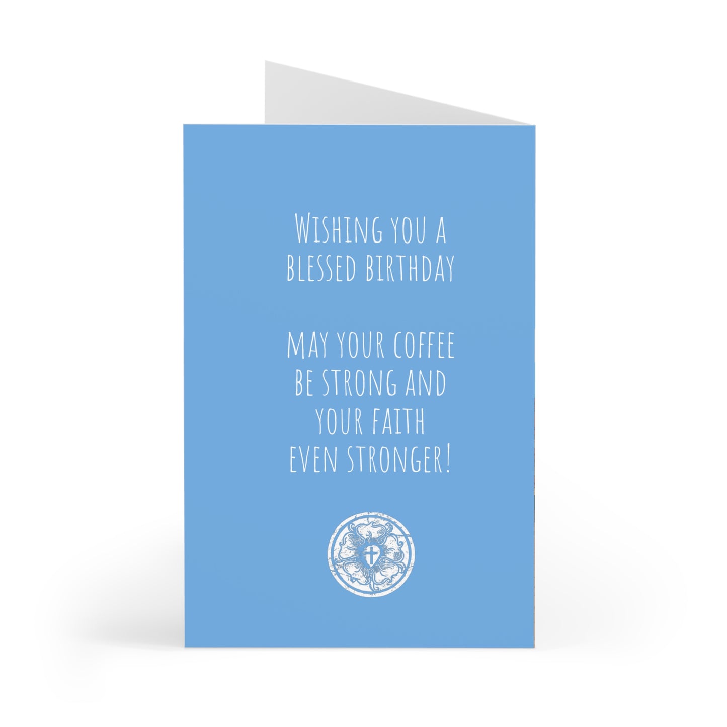 Lutheran Birthday Greeting Cards Set - 7 Colorful Designs for Celebrations