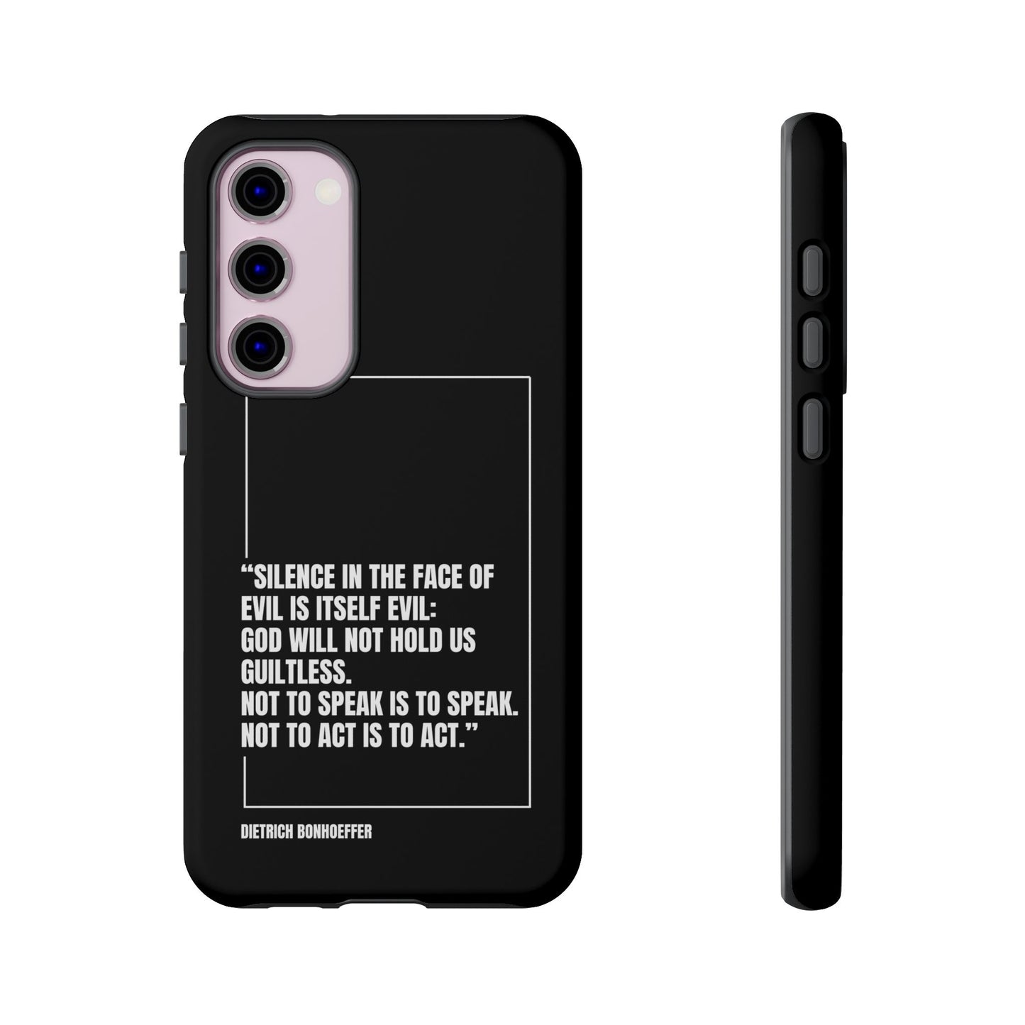 Dietrich Bonhoeffer quote tough phone case