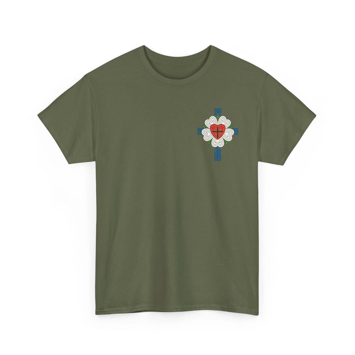 Small Emblem Casual Lutheran T-Shirt