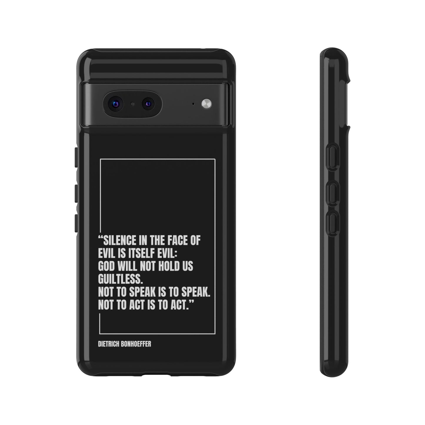 Dietrich Bonhoeffer quote tough phone case