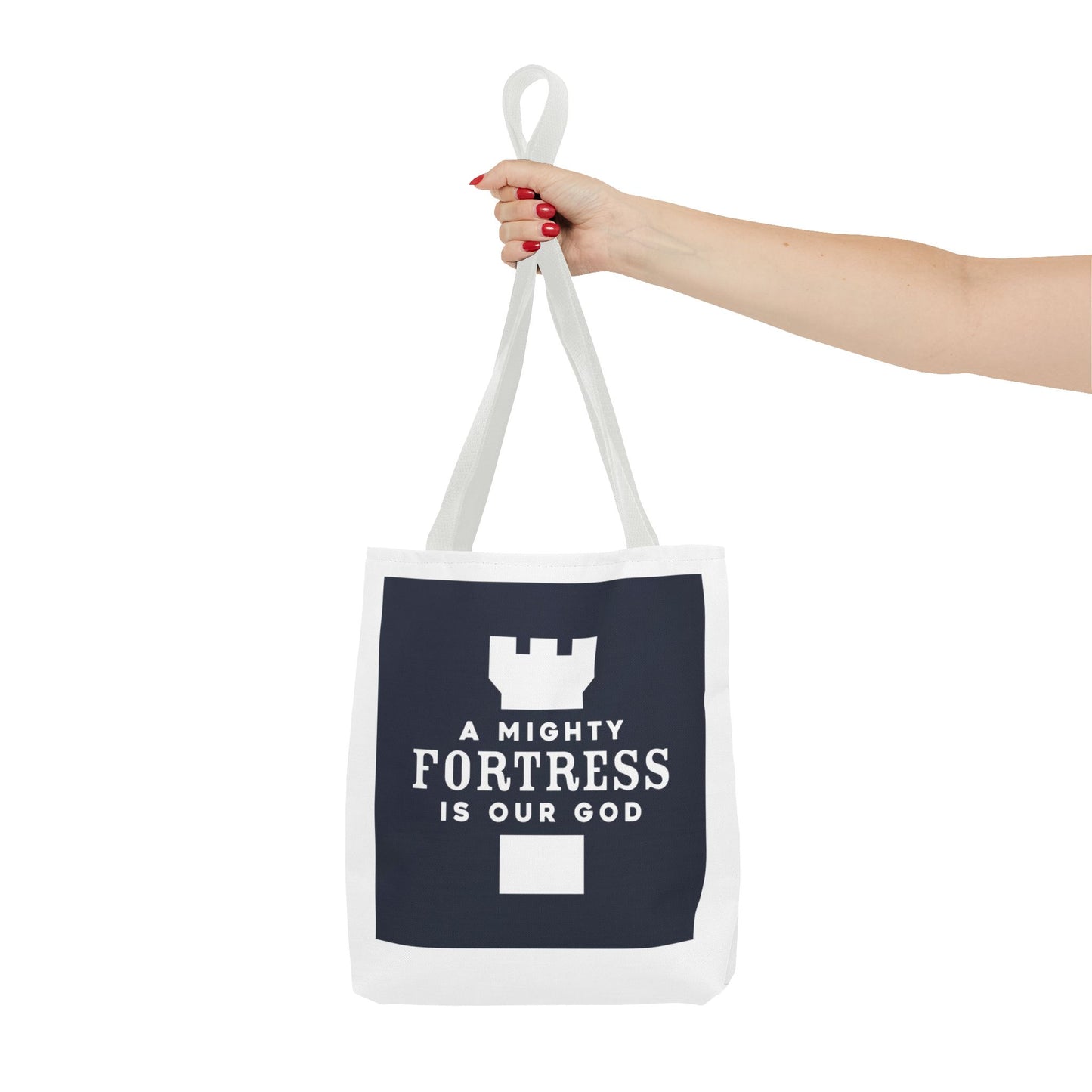 A Mighty Fortress Is Our God Tote Bag