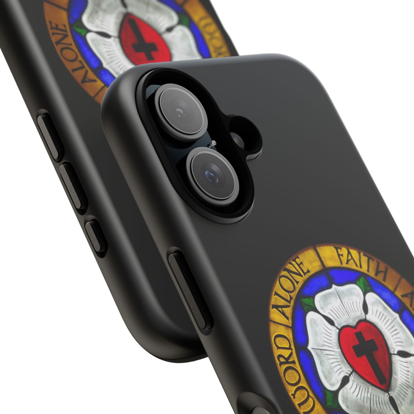 Luther Rose Black Tough Phone Case