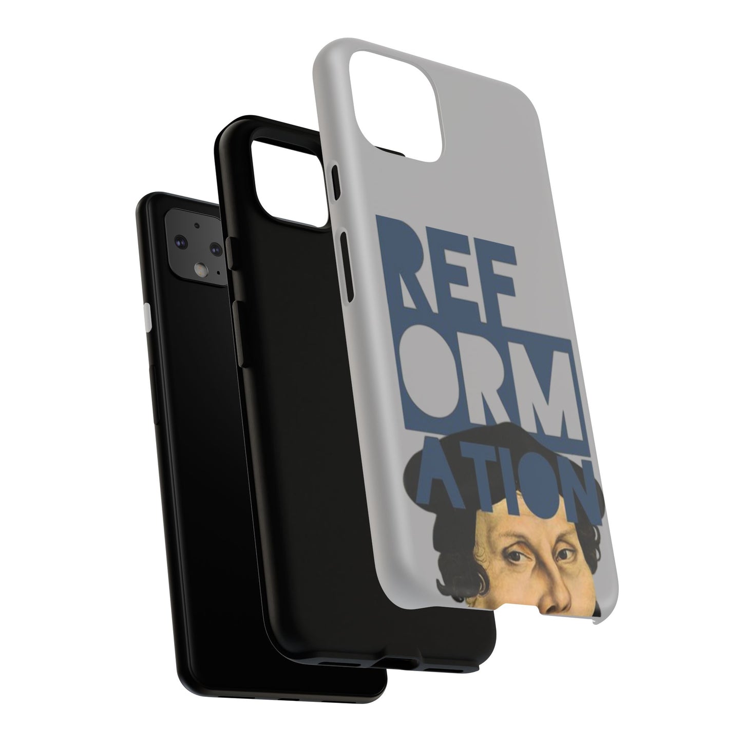 Grey Case with Reformative Design, Tough Cases