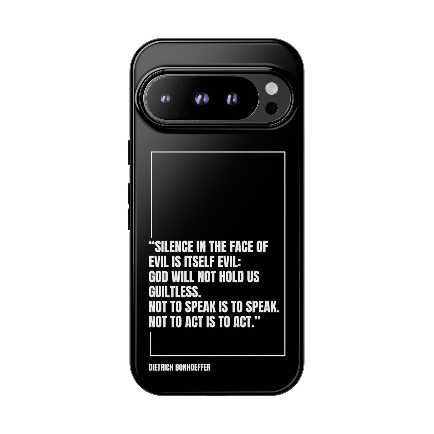 Dietrich Bonhoeffer quote tough phone case