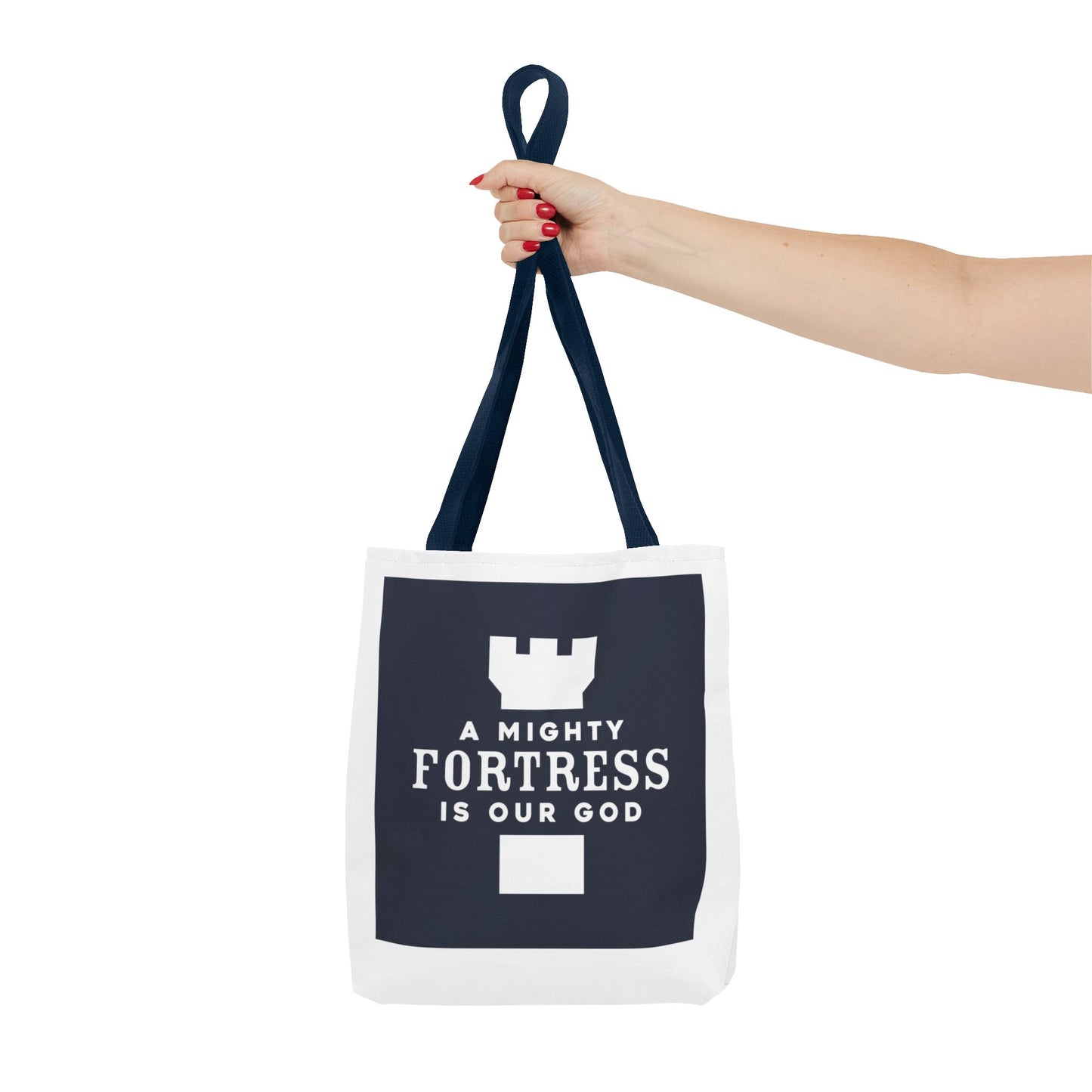 A Mighty Fortress Is Our God Tote Bag