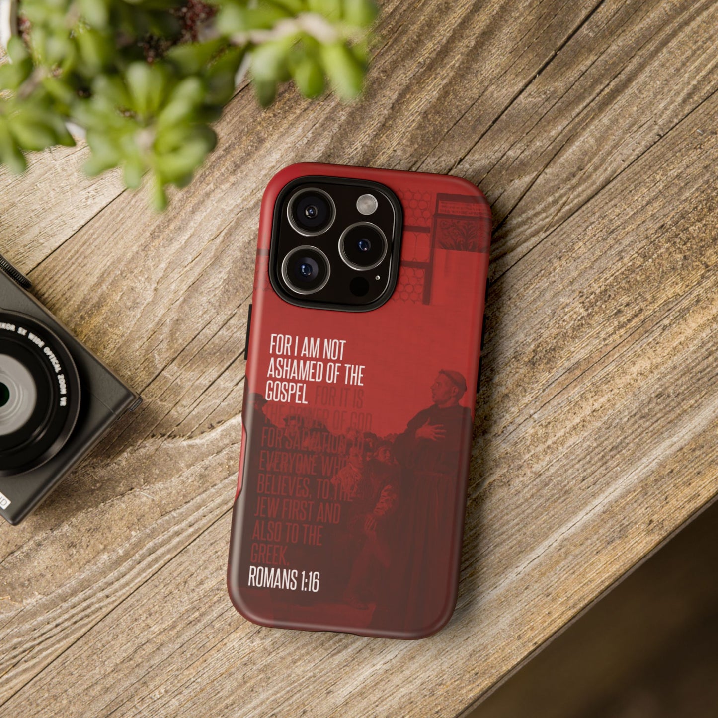 Not Ashamed Of The Gospel, Tough Phone Case